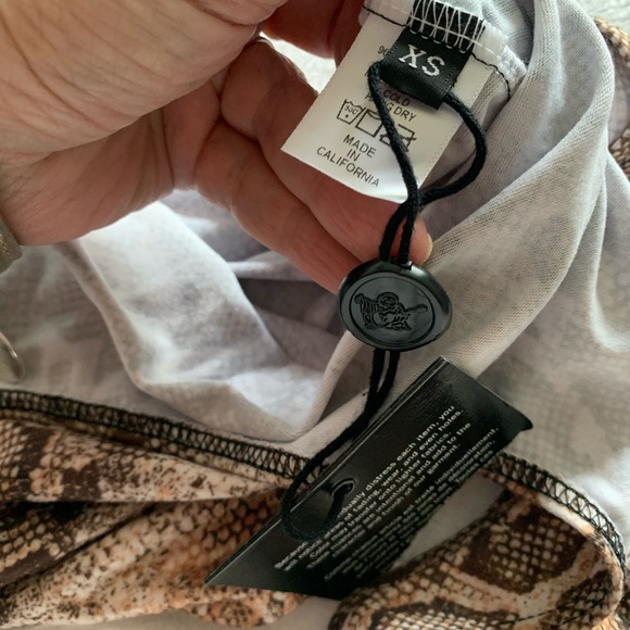 True Religion Python print bodysuit/ bathing suit - Picture 6 of 6